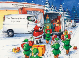 Christmas Delivery Truck