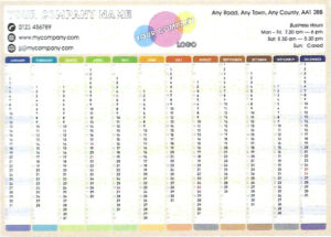 Brights Wall Planner