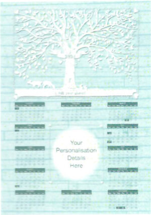 Tree Flat Calendar