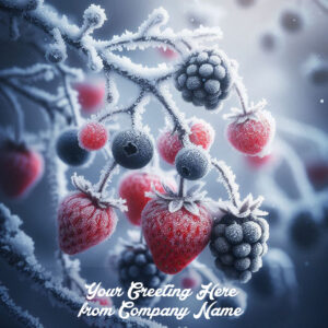 Frosted Berry Front Personalised