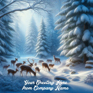 Peaceful Forest Front Personalised