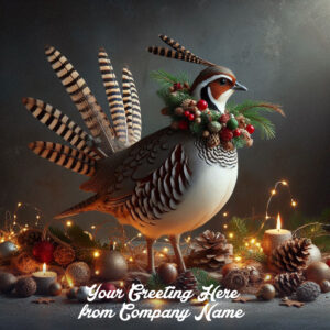 Pheasant Grandeur Front Personalised