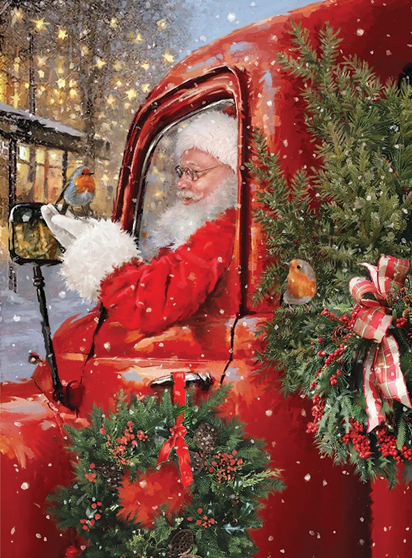 Christmas card delivery service
