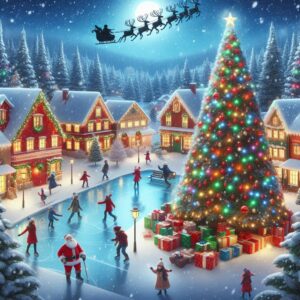 village skating front personalised