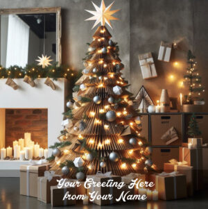 fancy baubles front personalised