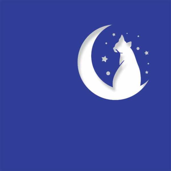 half moon cat midnight
