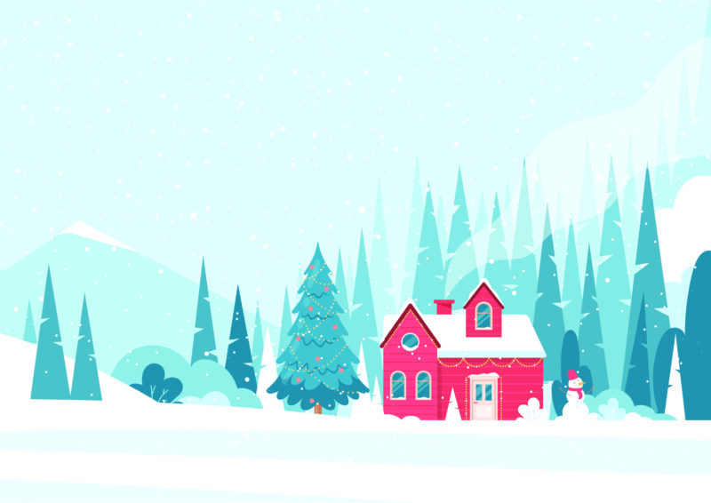 happy snowman