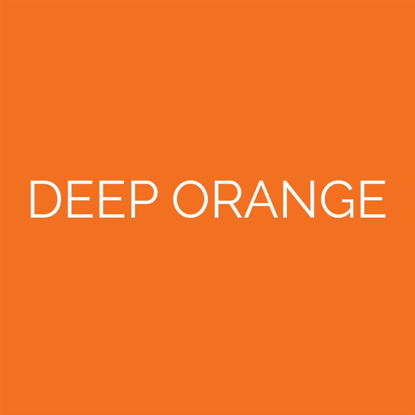 laser cut deep orange