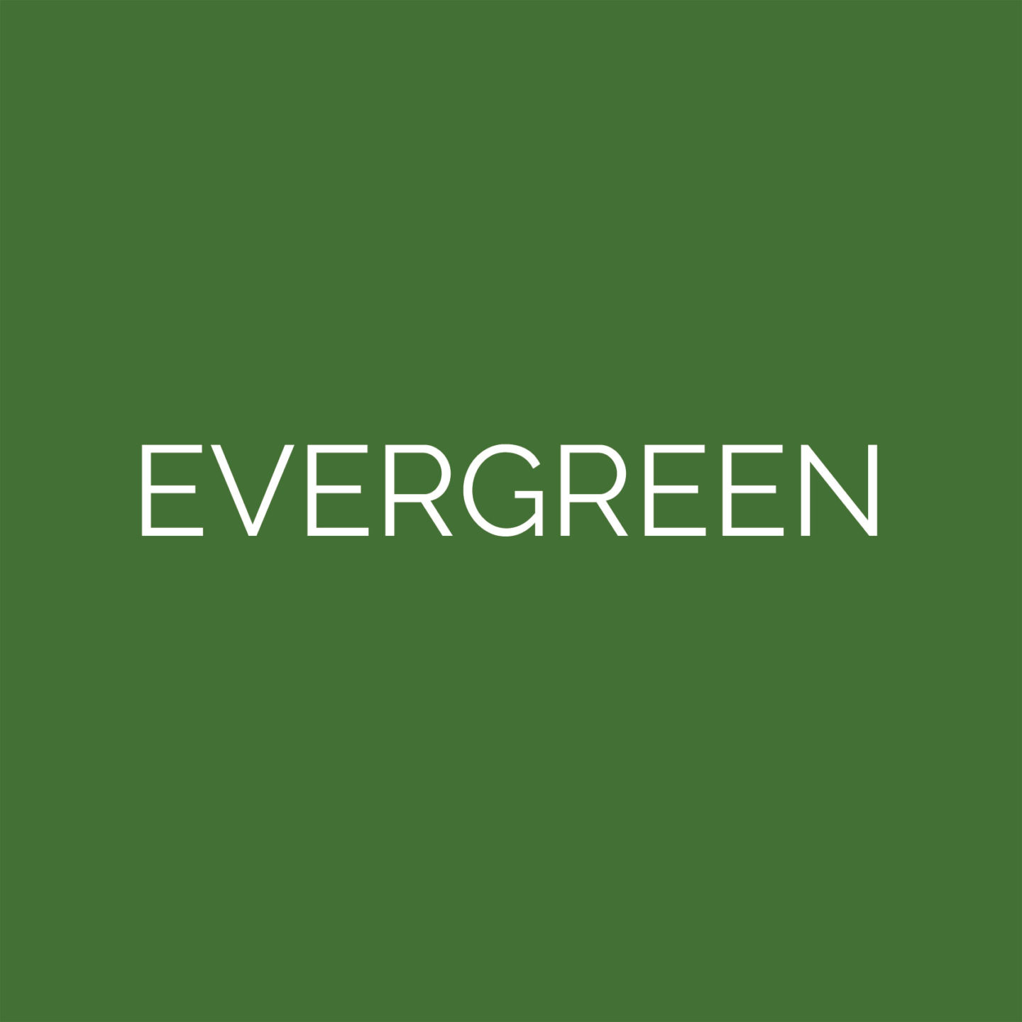 laser cut evergreen
