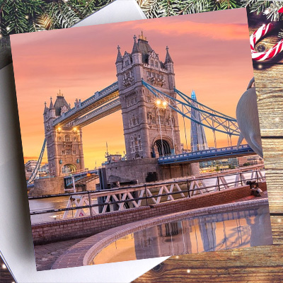 london christmas cards