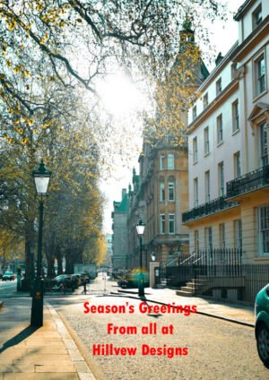 London Scene Front Personalised